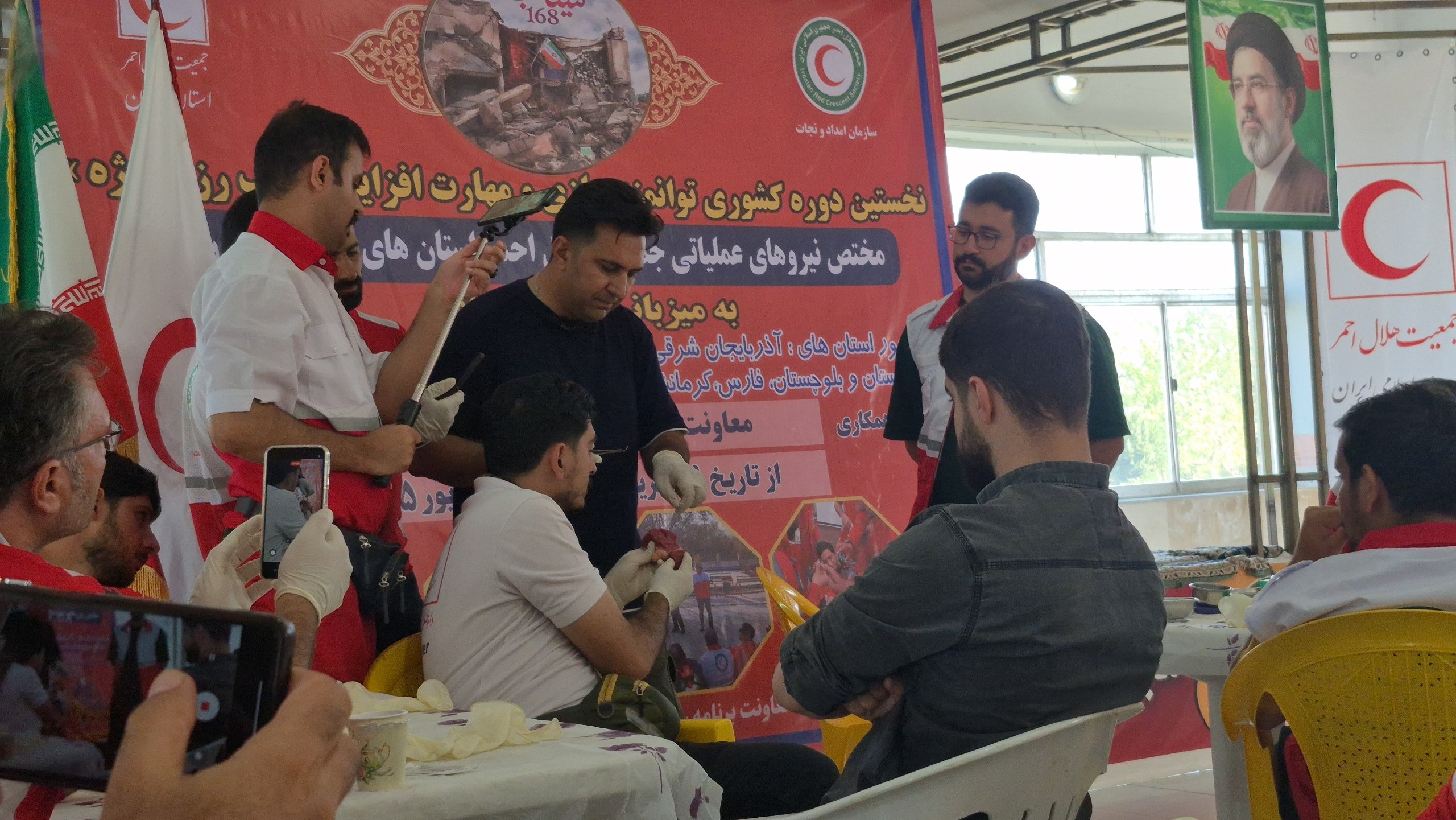 تداوم دوره آموزش توانمندسازی و مهارت‌افزایی طب رزم ویژه در استان گیلان