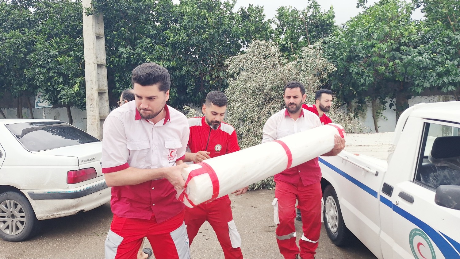 افزایش دامنه خدمات هلالاحمر در پی بارشهای شمال / ۹۸۹ نفر امدادرسانی شدند