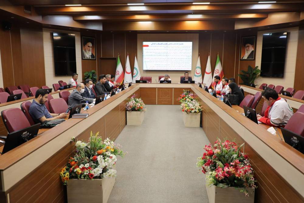 جلسه آیین نامه تشکیل کمیسیونهای مشورتی مجمع عمومی جمعیت هلال احمر